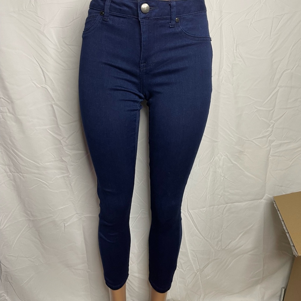 1822 Denim Dark Blue Ankle Jeans
